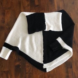 BCBG Poncho Sweater